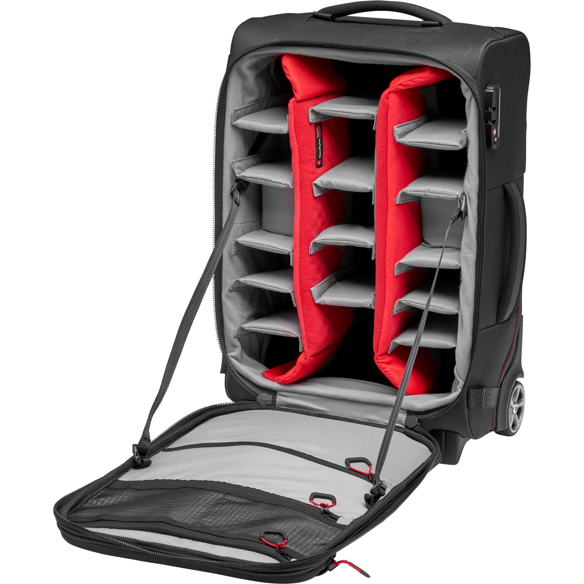Valija con ruedas Manfrotto Pro Light Reloader Switch-55 Backpack/Roller (Negro) - vista trasera