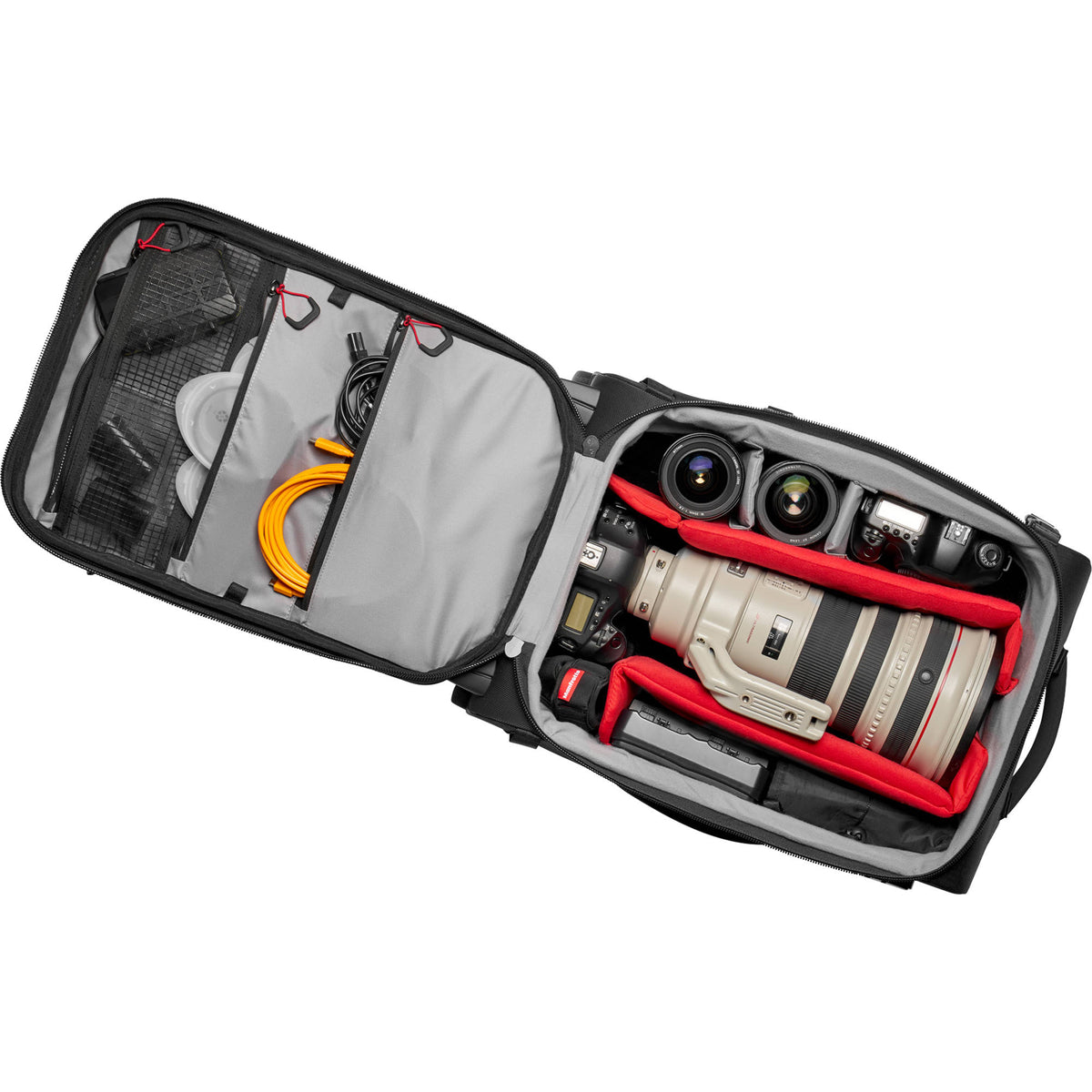 Valija con ruedas Manfrotto Pro Light Reloader Switch-55 Backpack/Roller (Negro) - detalle