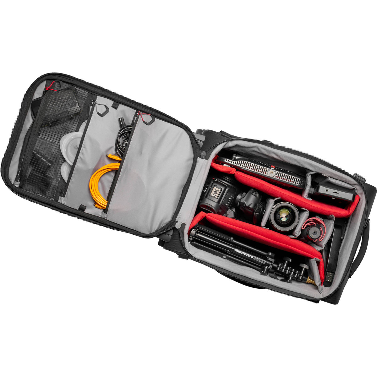 Valija con ruedas Manfrotto Pro Light Reloader Switch-55 Backpack/Roller (Negro) - contenido de la caja