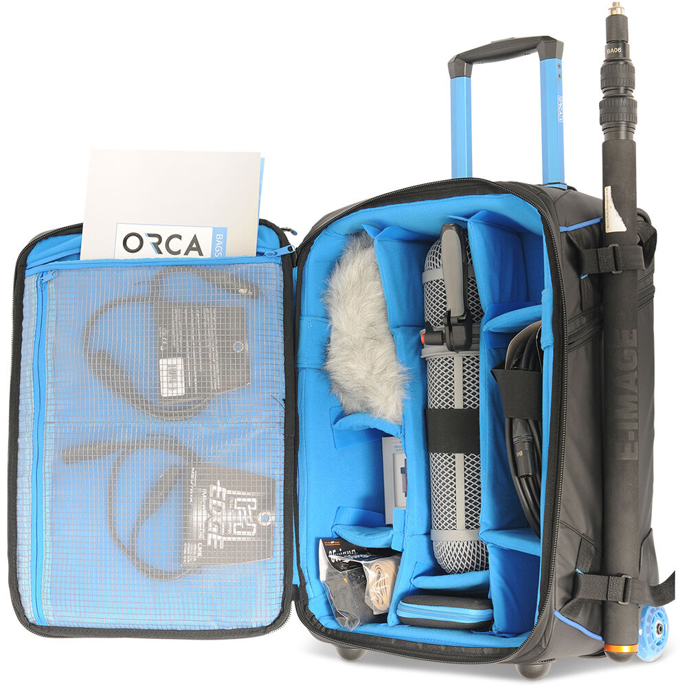 Valija con ruedas ORCA OR-16 Rolling Bag con Integrated Backpack System - contenido de la caja