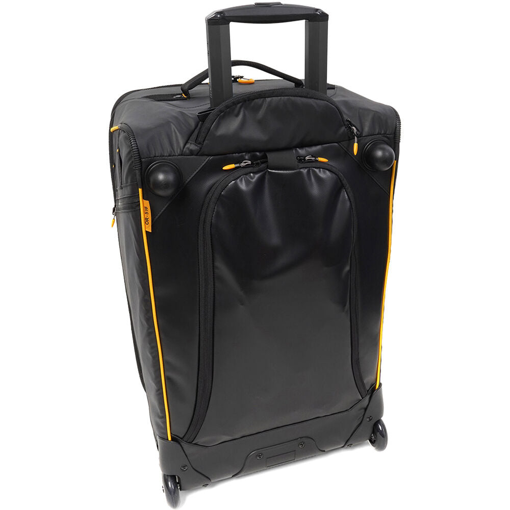 Valija con ruedas ORCA Trolley con Backpack System (Negro, Grande) - en uso