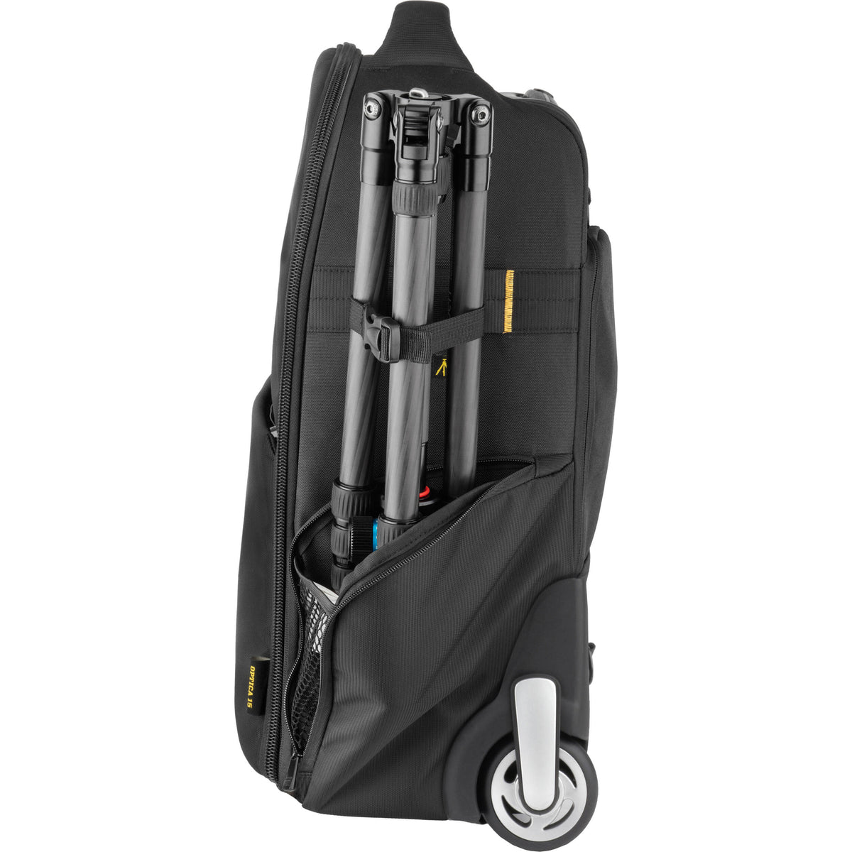 Valija con ruedas Ruggard Optica 15 Roller V2 (Negro) - vista lateral