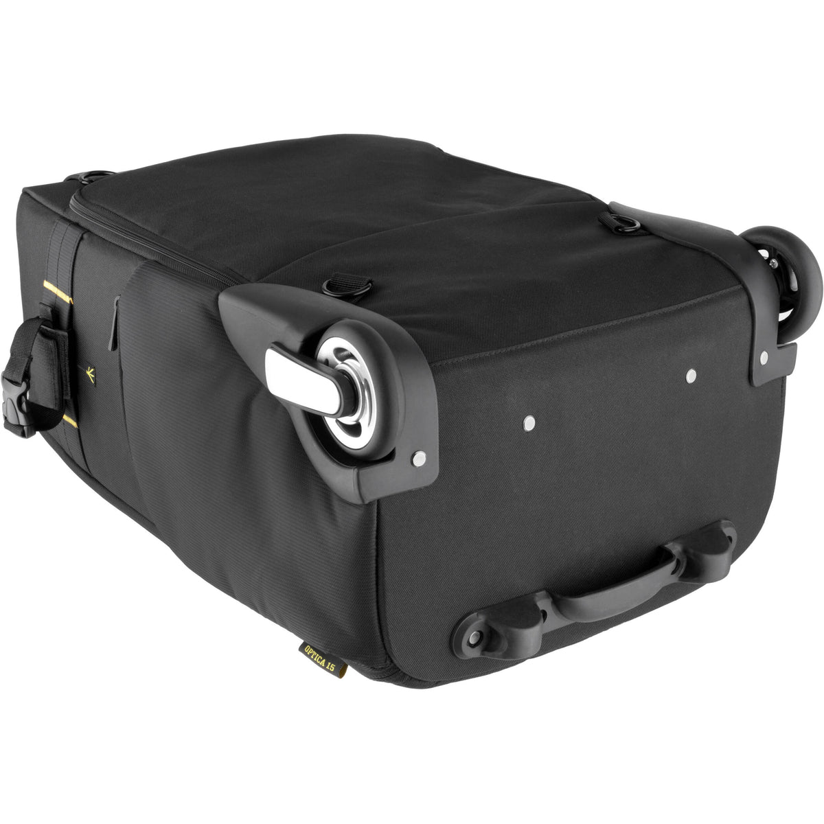 Valija con ruedas Ruggard Optica 15 Roller V2 (Negro) - en uso