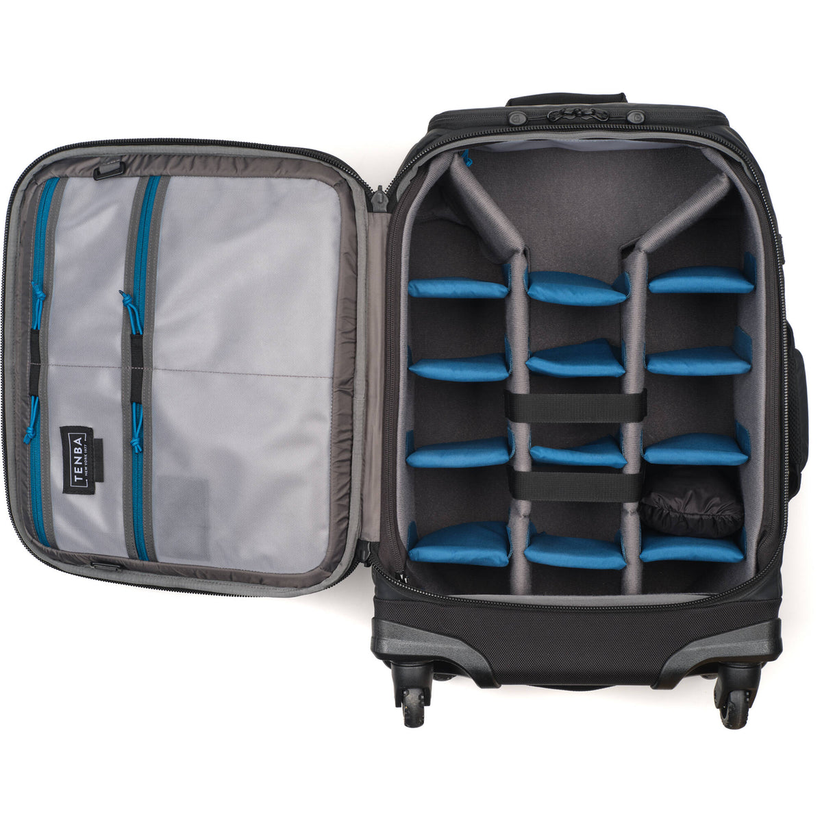 Valija con ruedas Tenba Axis V2 Spinner Backpack (Negro, 28L) - vista trasera