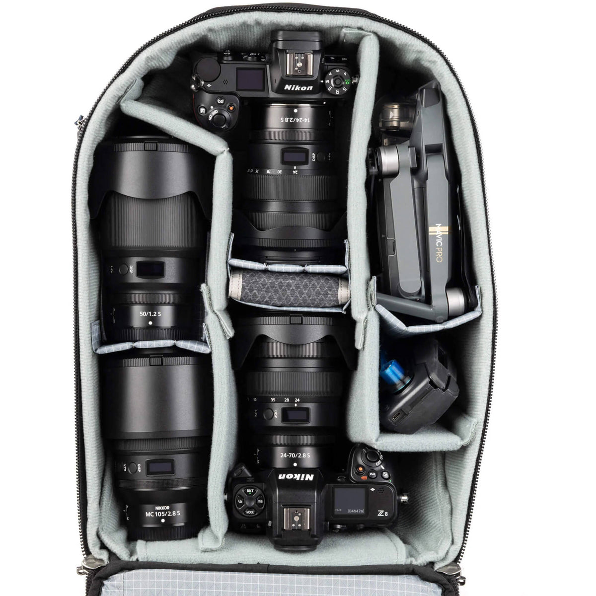 Valija con ruedas Think Tank Photo Airport Essentials Rolling Backpack (21L) - contenido de la caja