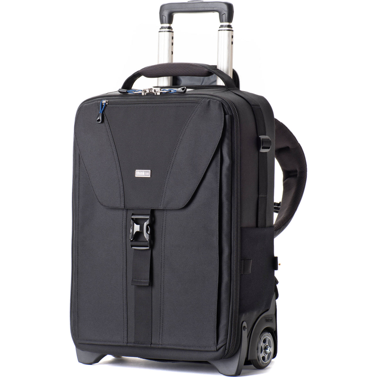 Valija con ruedas Think Tank Photo Airport TakeOff V2.0 Rolling Bag (Negro) - en uso