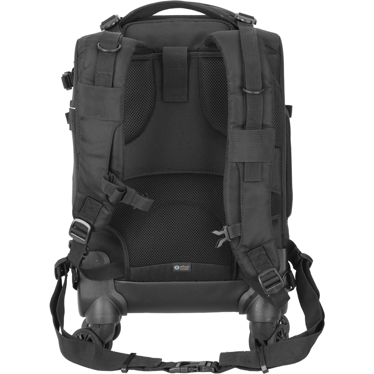 Valija con ruedas Vanguard Alta Fly 55T G2 Rolling Backpack (Negro) - en uso