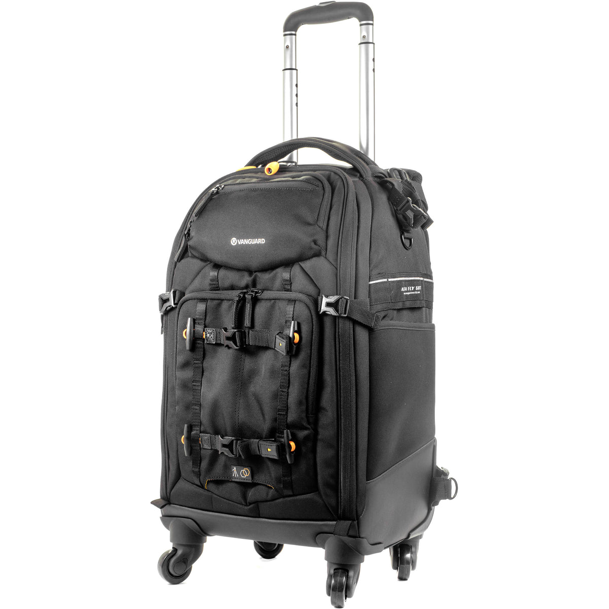 Valija con ruedas Vanguard Alta Fly 58T (Negro) - puertos y conexiones