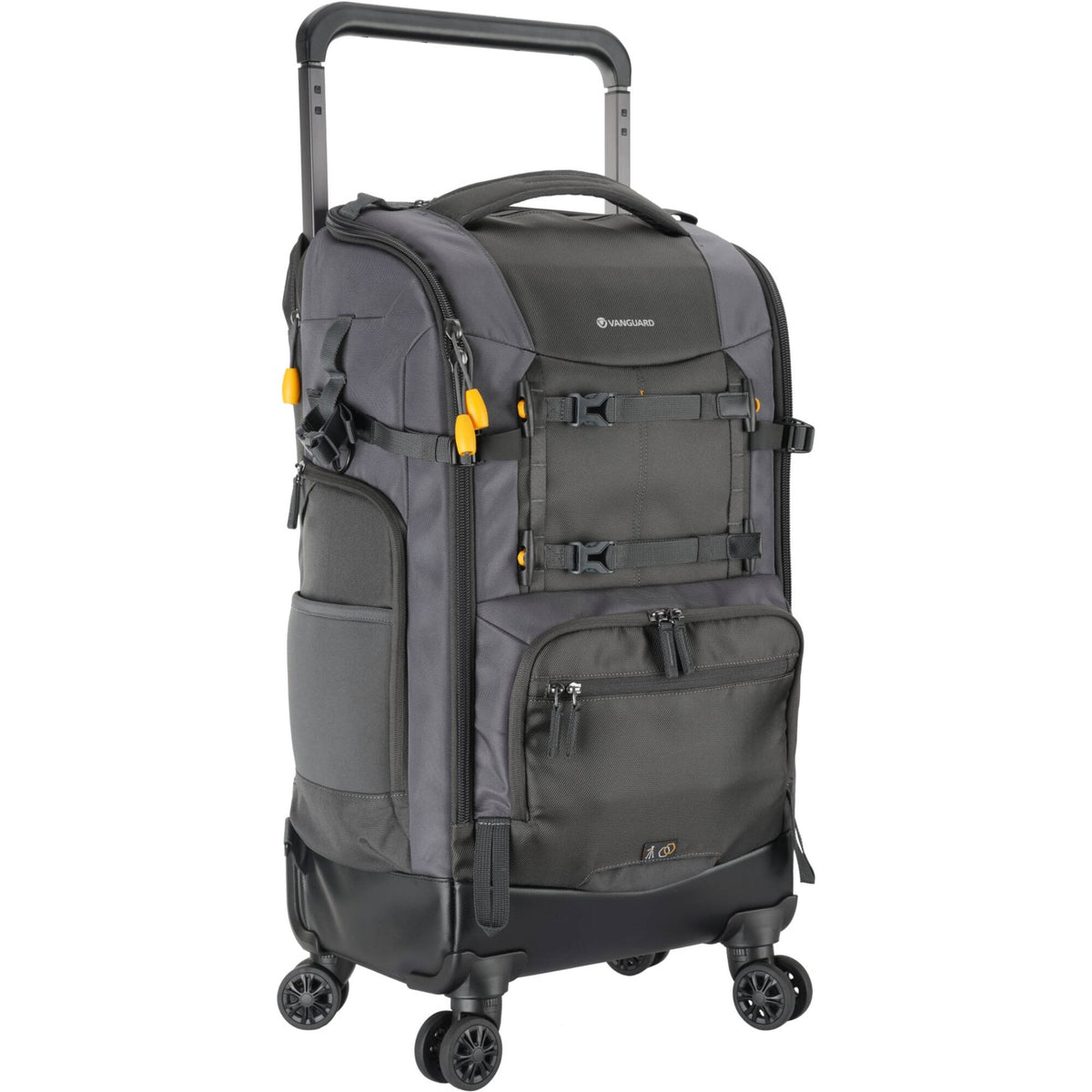 Valija con ruedas Vanguard Alta Sky 68T Rolling Backpack (Dark Gris, 41.8L) - en uso