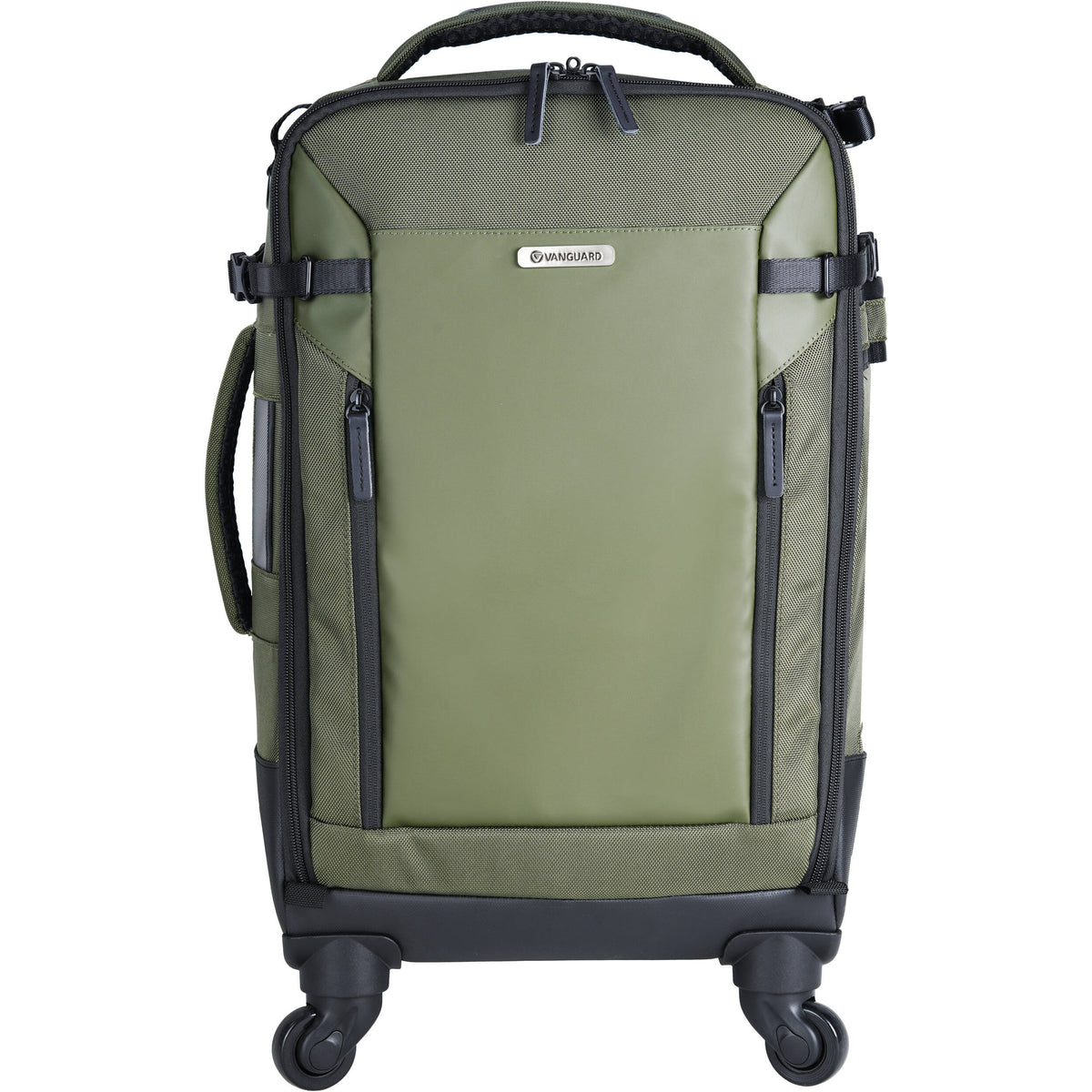 Valija con ruedas Vanguard VEO Select 58T Trolley Backpack (Verde) - puertos y conexiones