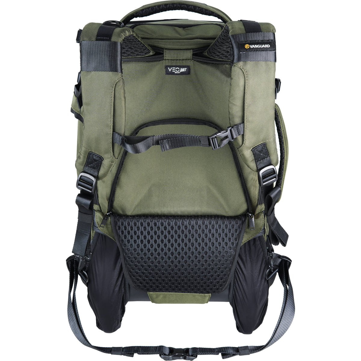 Valija con ruedas Vanguard VEO Select 58T Trolley Backpack (Verde) - contenido de la caja