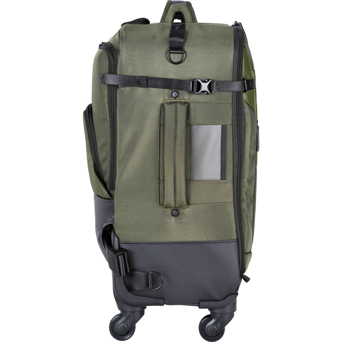 Valija con ruedas Vanguard VEO Select 58T Trolley Backpack (Verde) - en uso