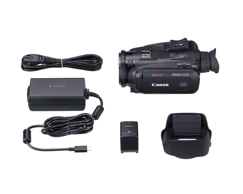 Videocámara Canon VIXIA HF G70 UHD 4K Camcorder - vista 2
