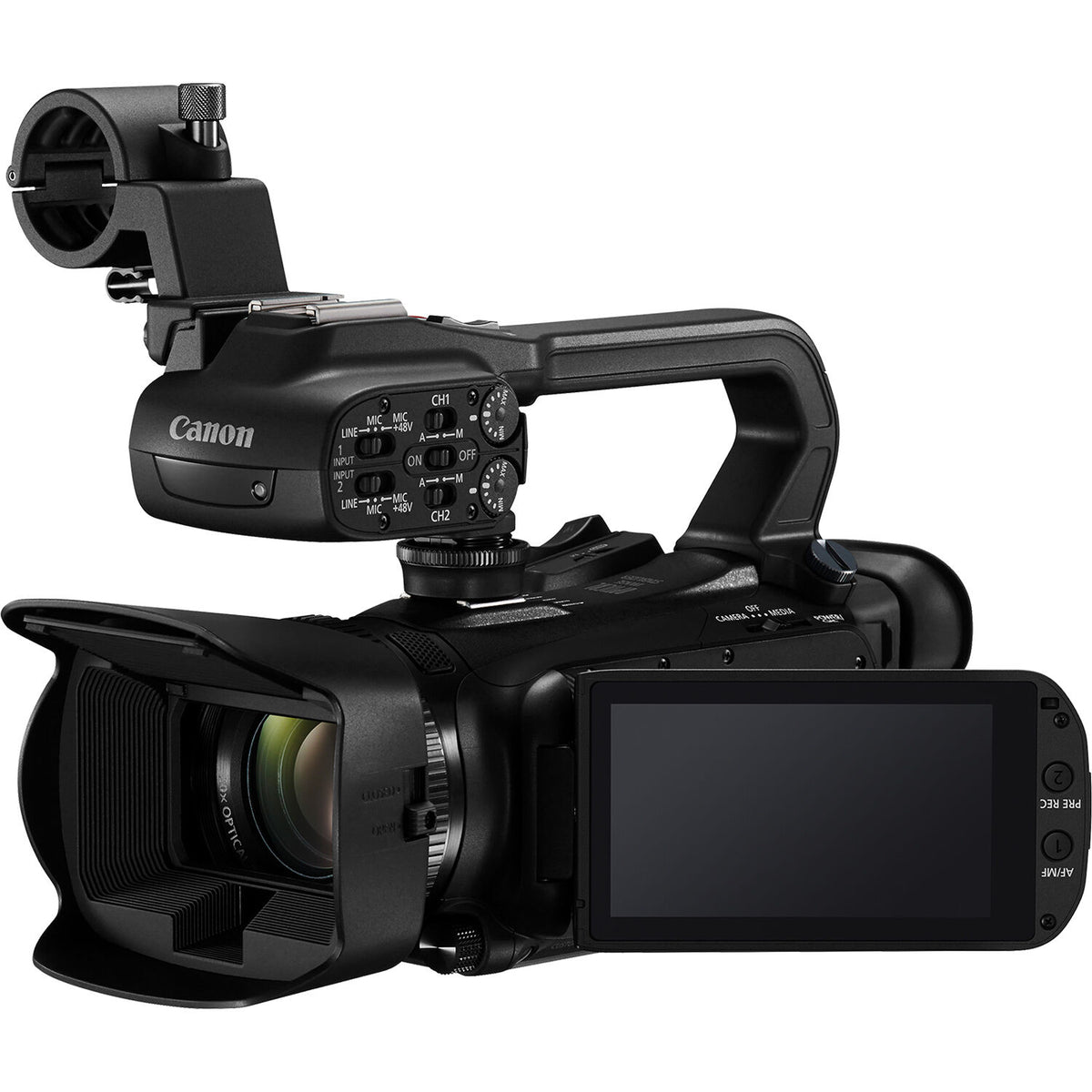 Videocámara Canon XA65 Profesional UHD 4K - vista frontal