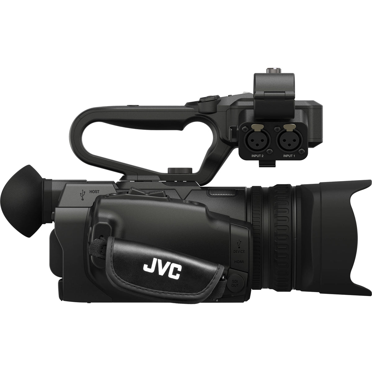 Videocámara JVC GY-HM250 UHD 4K para Transmisión con integrado Lower-Thirds Graphics - vista principal