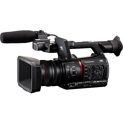Videocámara Panasonic AG-CX370 UHD 4K Pro con NDI|HX2 and Auto-Tracking - en uso