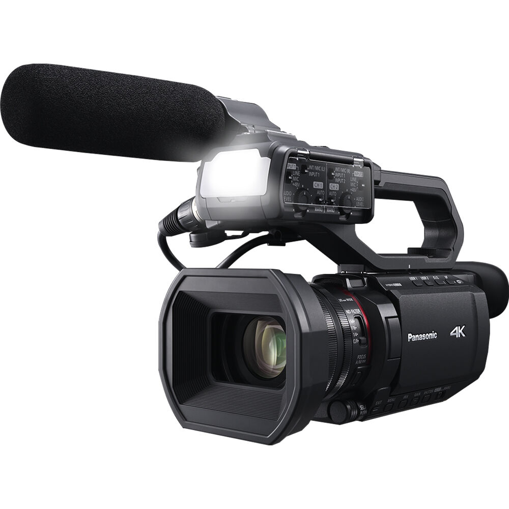 Videocámara Panasonic HC-X2100 UHD 4K 3G-SDI/HDMI Pro con 24x Zoom - vista principal