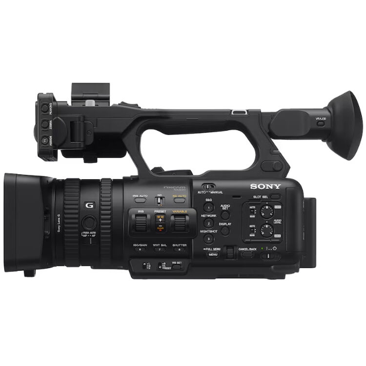 Videocámara Sony HXR-NX800 4K 1" CMOS Sensor NXCAM - vista frontal