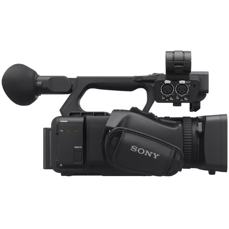 Videocámara Sony HXR-NX800 4K 1" CMOS Sensor NXCAM - vista trasera