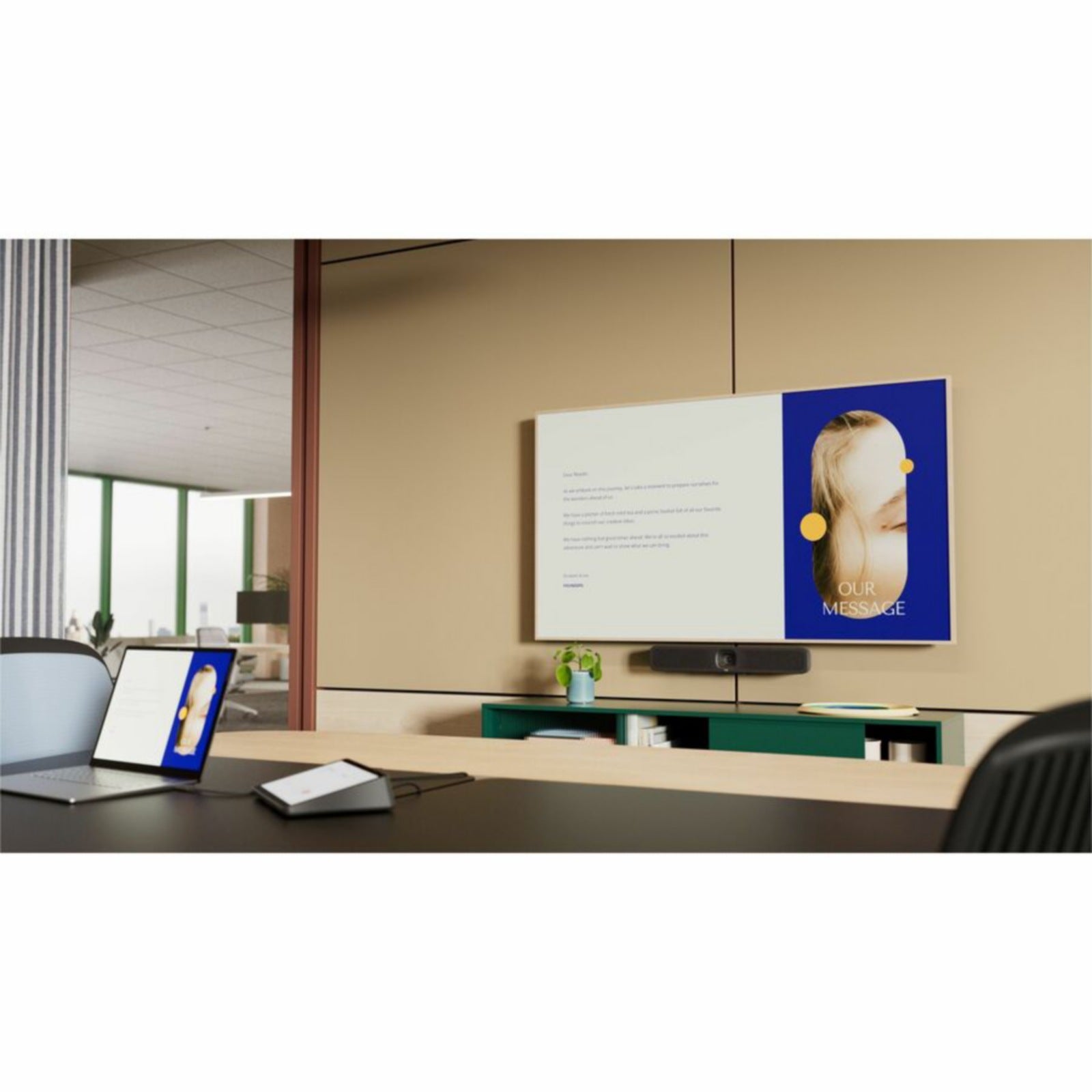 Videoconferencia Logitech MeetUp 2 All-in-One USB Conference Camera with Built-In AI, TAA Compliant - vista 4