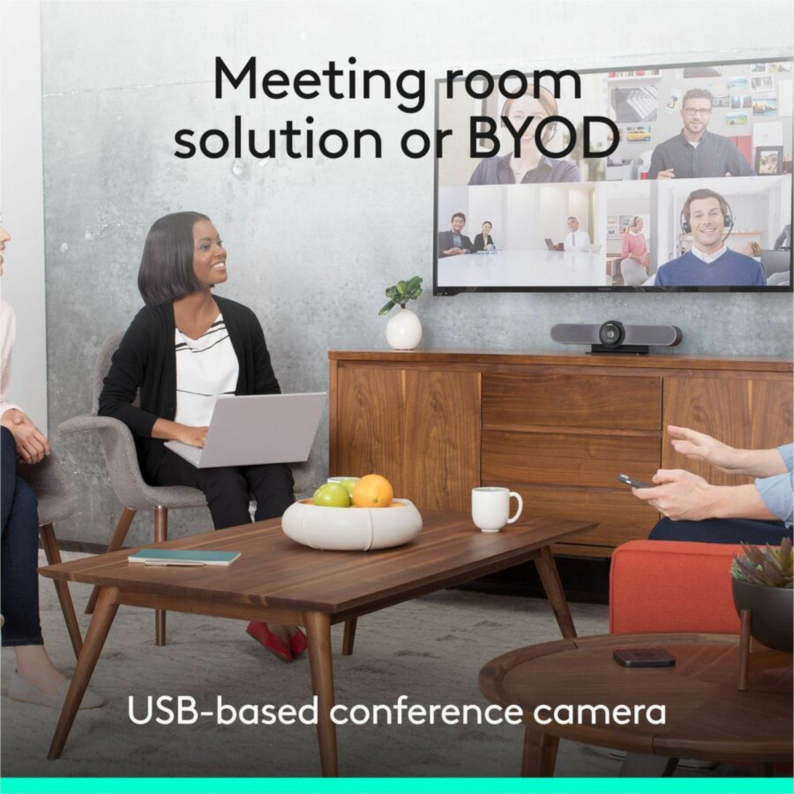 Videoconferencia Logitech MeetUp All-in-One Conference Camera for Huddle and Small Rooms - vista 4