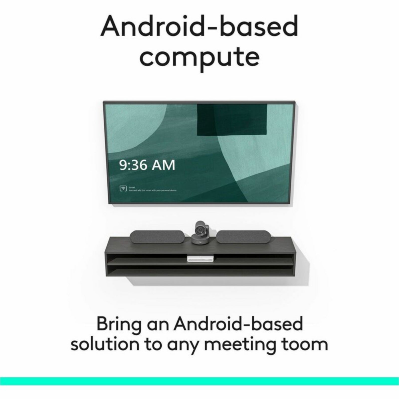 Videoconferencia Logitech RoomMate + Tap IP + Compute Mount - vista 7