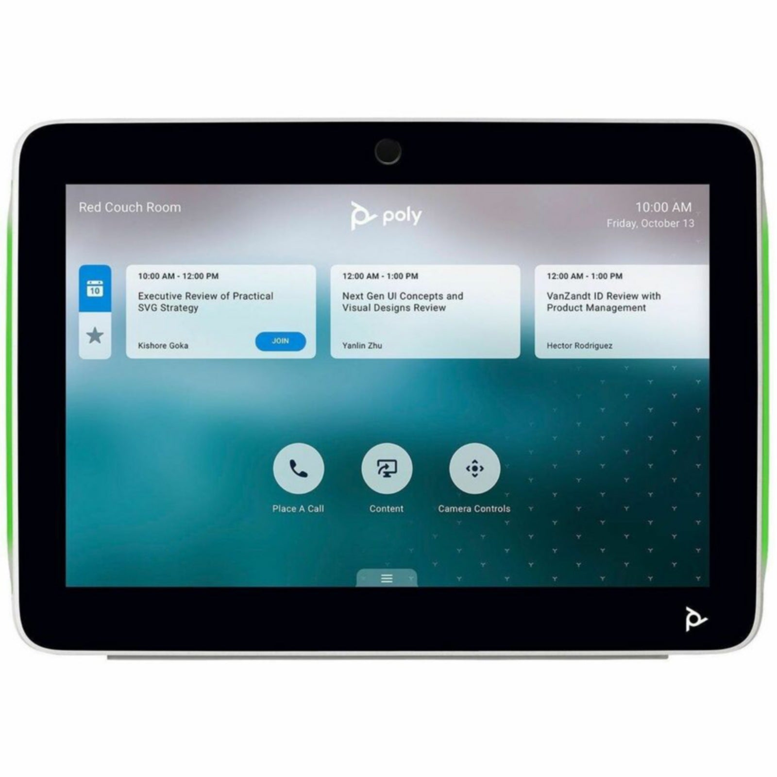 Videoconferencia Poly Glass Mount for Touch Panel - vista 2