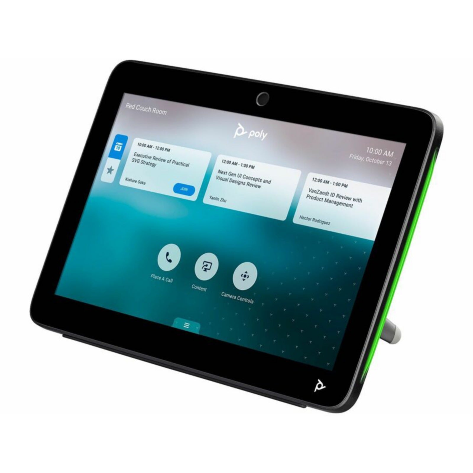 Videoconferencia Poly TC10 Black Touch Controller GSA/TAA - vista 2