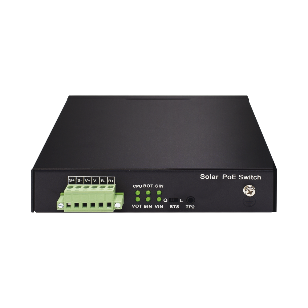 Controlador Solar de 5A con Switch PoE Wi-Tek WI-PS306GF-UPS 1 puerto