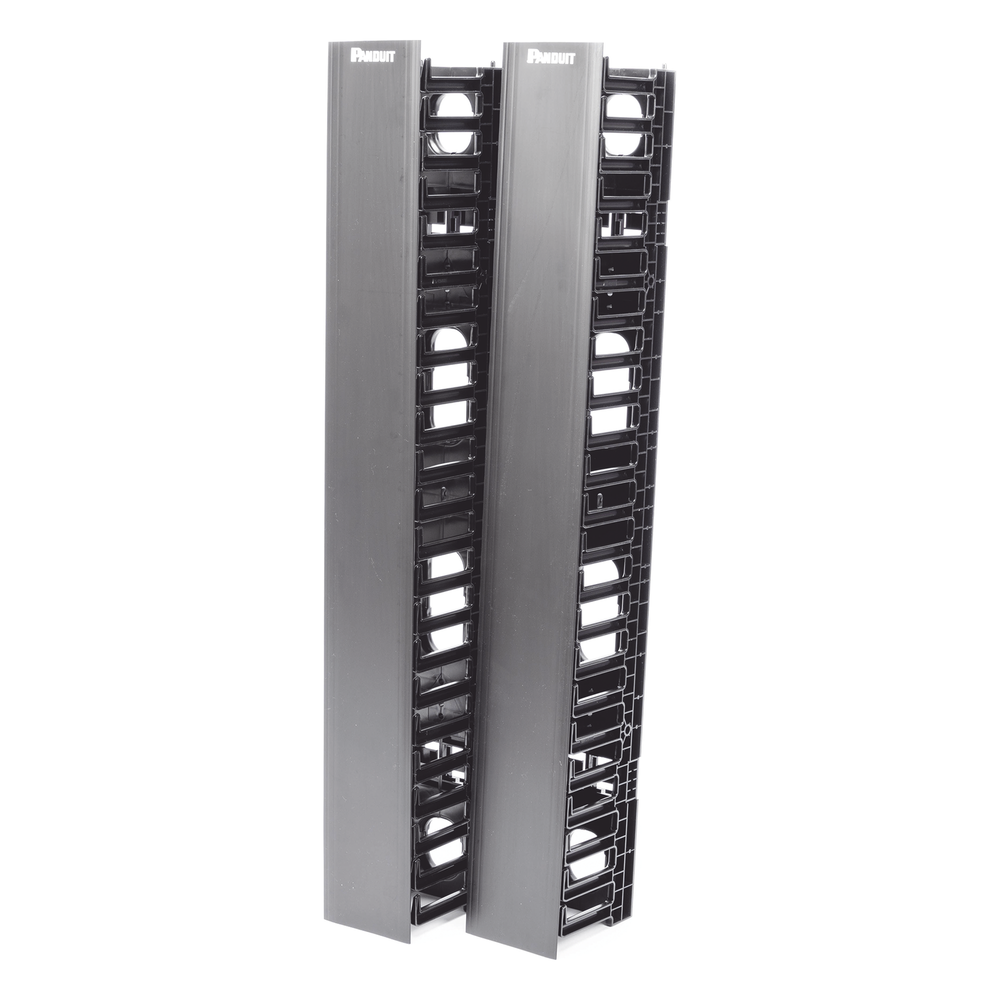 Organizador Vertical Doble NetRunner Panduit WMPV45E Negro