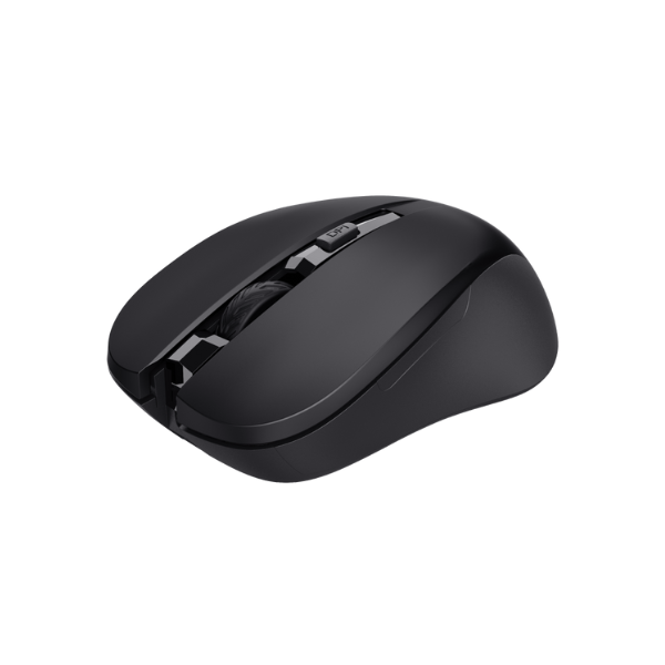 21869-Trust-Mouse-Inalambrico y silencioso color negro