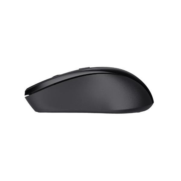 21869-Trust-Mouse-Inalambrico y silencioso color negro