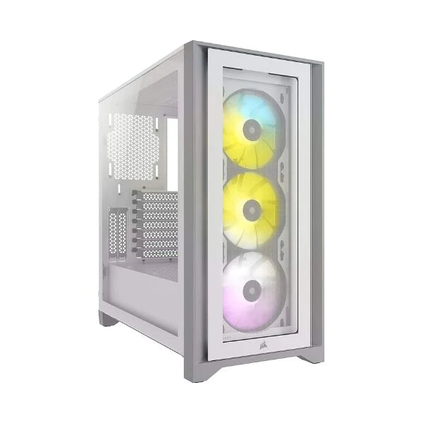 Case Corsair Blanco ICUE 4000 RGB