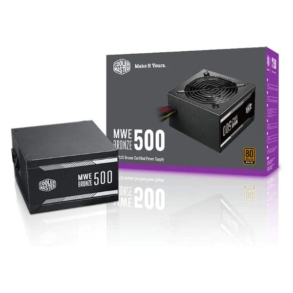 Fuente de poder Cooler Master para PC 500W Bronze