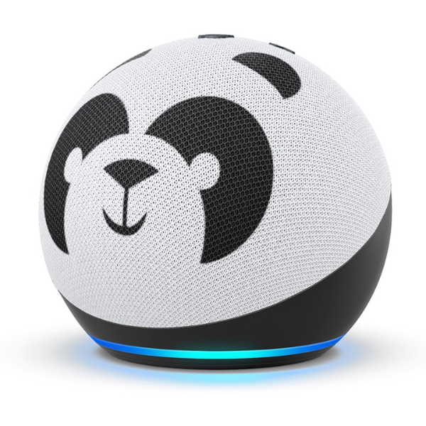 Corneta-inteligente-echo-dot-kids-cuarta-generacion-oso-panda-front-angle