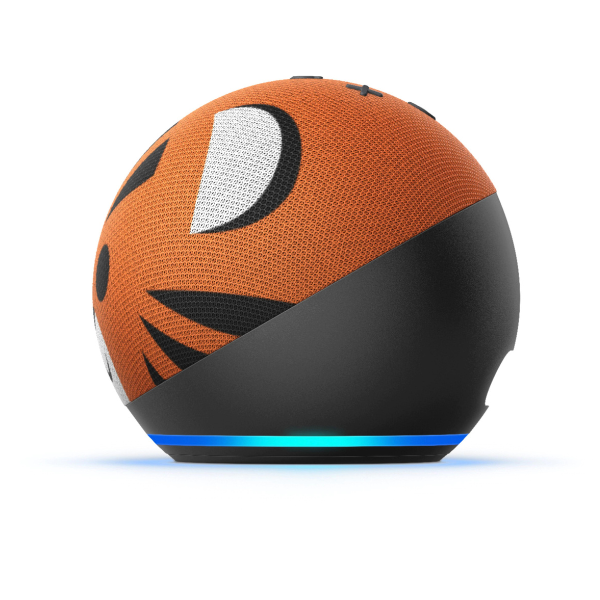 Corneta-inteligente-echo-dot-kids-cuarta-generacion-tigre-lateral-view