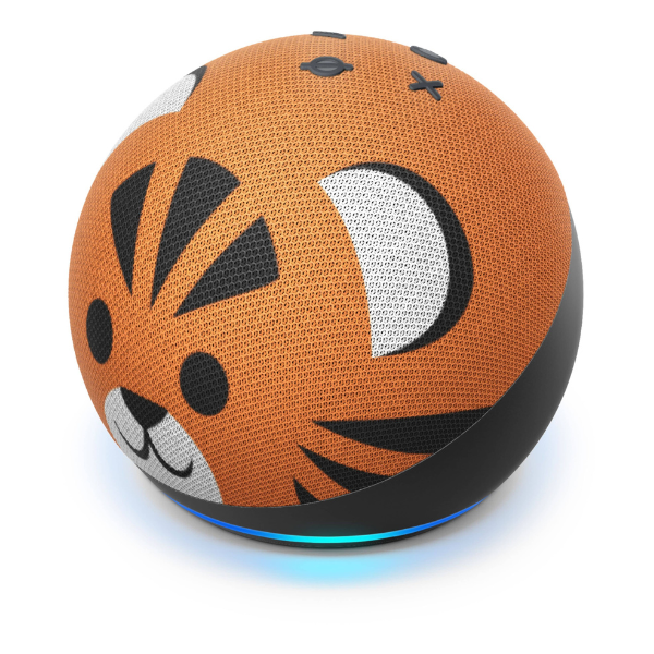 Corneta-inteligente-echo-dot-kids-cuarta-generacion-tigre-lateral