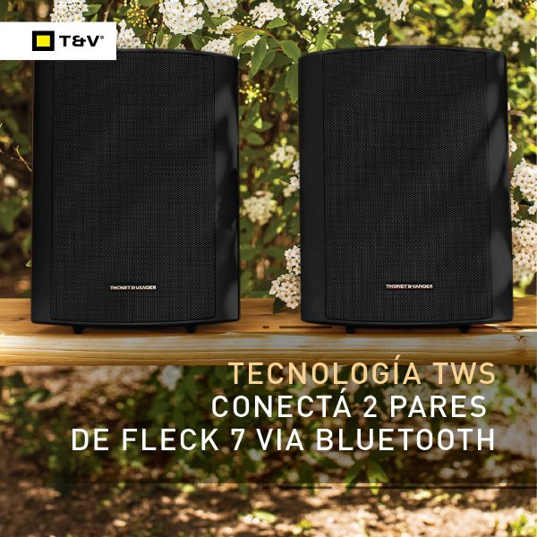 Cornetas Thonet & Vander 300W Bluetooth 70W Fleck 7 Tws 2Nd Black