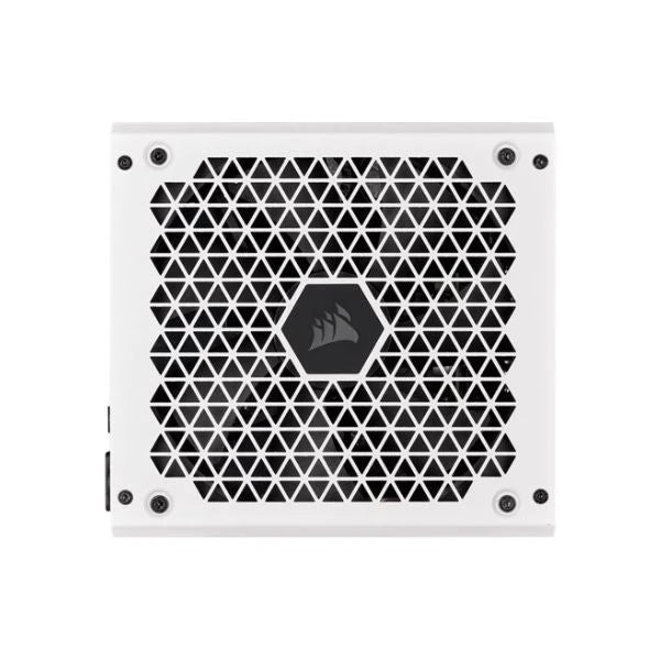 Fuente de poder CORSAIR RM Series (2021), White, RM850, 850 Watt, 80 Plus Gold Certified, Fully Modular Power Supply