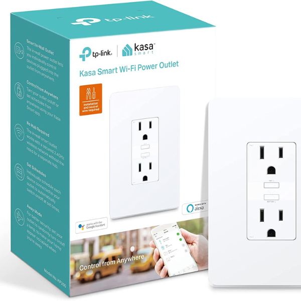 enchufe inteligente empotrable kasa smart