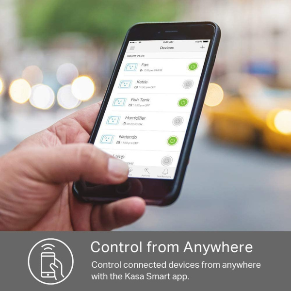 enchufe inteligente empotrable kasa smart