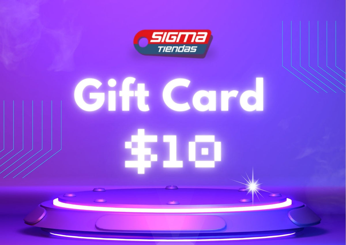 Gift Card Sigma $10 Tarjeta Regalo para Compras