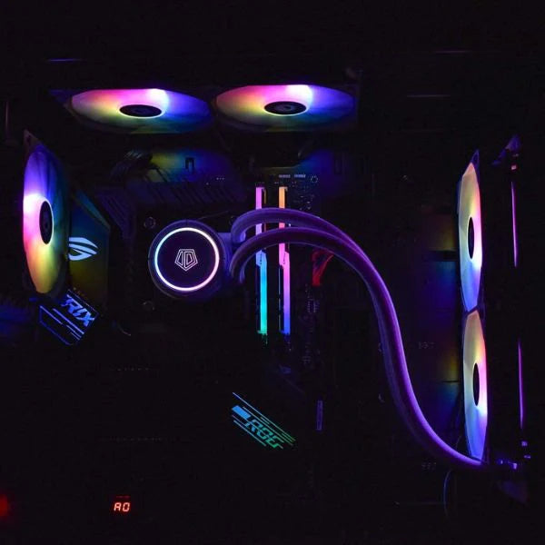 Enfriador RGB ID Cooling ventilador PC
