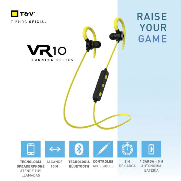 Audifonos Thonet & Vander 5Mw Bluetooth Vr10 Neckband