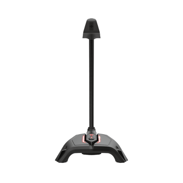 microfono trust zabi con luces LED color negro