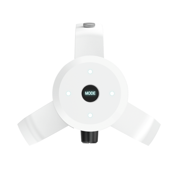 microfono premium trust fyru con luces led color blanco