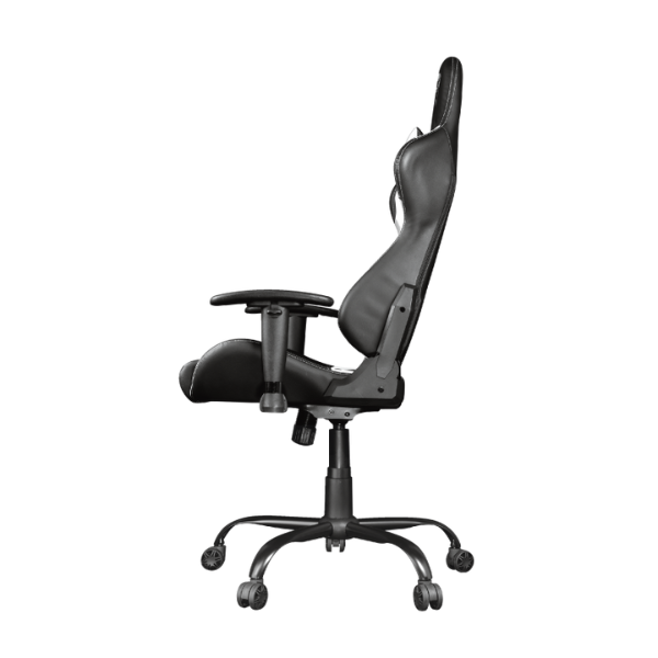Silla gamer color blanco Trust con reposa brazos