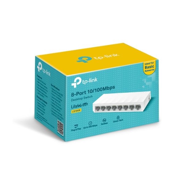 switch de red tp link 8 puertos