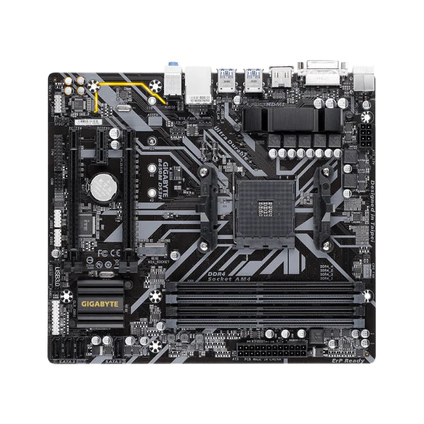 Tarjeta Madre GIGABYTE B450M DS3H WiFi-Y1 (AM4//AMD/B450/mATX/SATA 6GB/s/USB 3.1/HDMI/Wifi/DDR4 motherboard