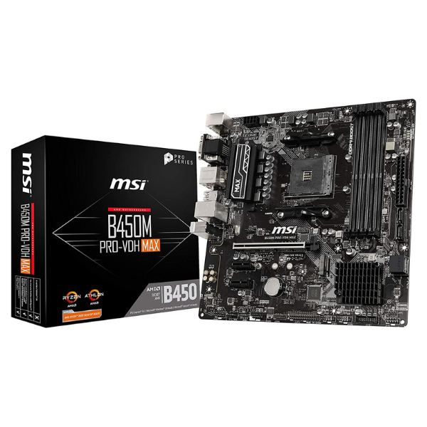 tarjeta madre MSI B450M PRO VDH MAX